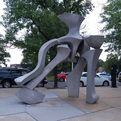 Escultura abstrata moderna do metal do ferro fundido da aprovação do GV para o restaurante