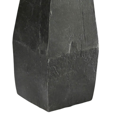 Da escultura exterior nórdica do metal do sumário escultura preta do ferro uma altura de 6 polegadas