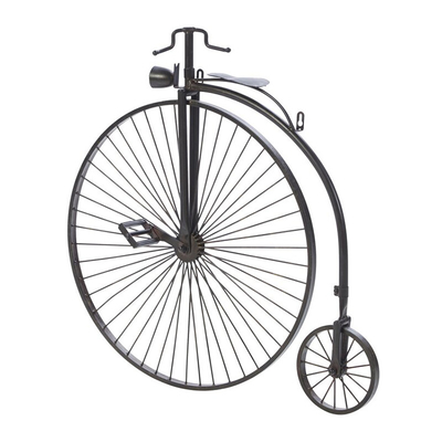 Bicicleta de suspensão do fio de metal do jardim de Gnee na parede para a decoração