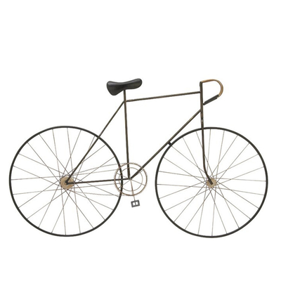 Parede Art Decor Metal Bicycle Wall Art For Living Room do metal do ferro de 59 polegadas