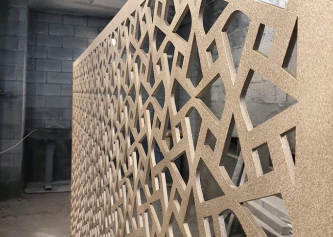 Painel novo de aço da separação do projeto de Corten
