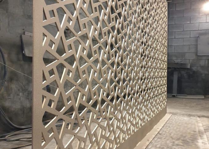 Painel novo de aço da separação do projeto de Corten