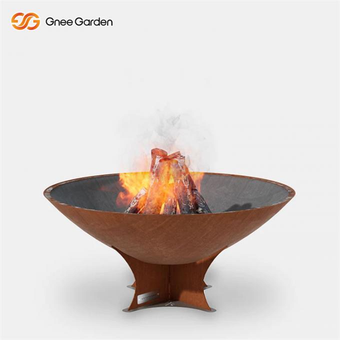Bacia de fogo de aço Firepit de Corten do ferro profissional do metal da fabricação