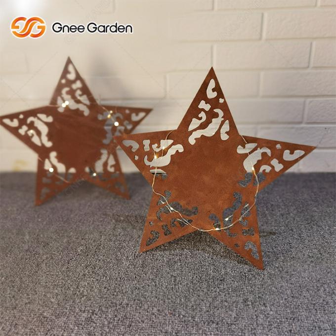Laser de aço do metal da precipitação de Corten que corta o ornamento de aço do jardim de Corten dos ofícios