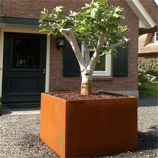 Plantadores de aço de Corten