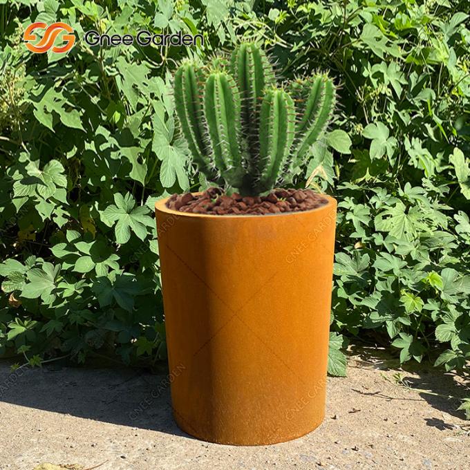 Plantadores de aço de Corten