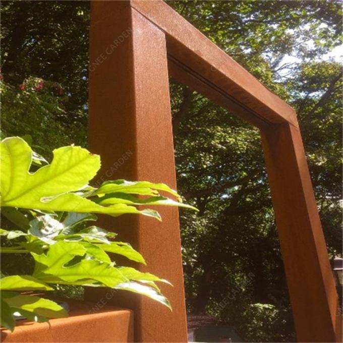 corten a característica de aço da água