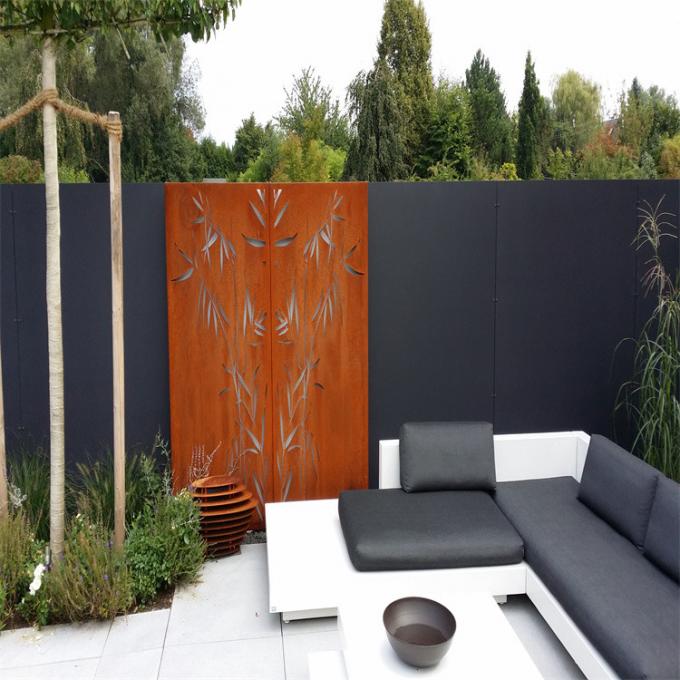 Telas de aço da privacidade de Corten do jardim decorativo do OEM