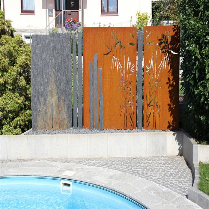 Telas de aço da privacidade de Corten do jardim decorativo do OEM