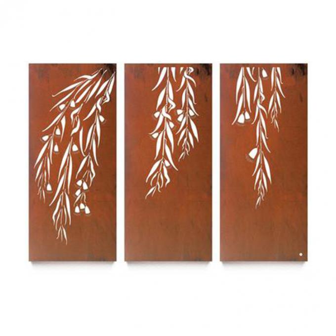 Painéis de aço exteriores do divisor de Corten
