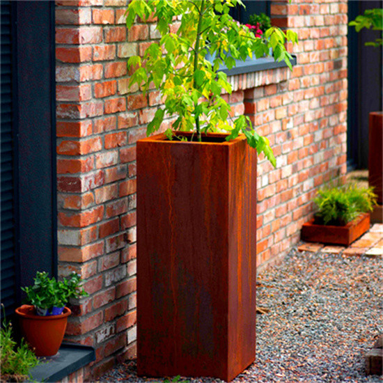 Plantadores de aço de Corten