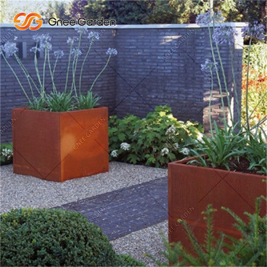 Plantadores de aço de Corten