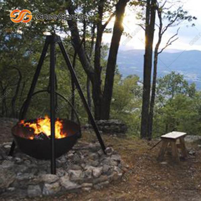 Do carvão vegetal comercial de Rusty Metal Fire Pit Outdoor da cozinha do soldador do fumador da chaminé grade de aço ateada fogo madeira nova do assado do assado de Corten
