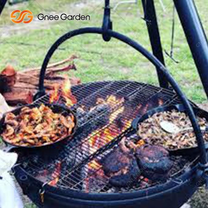 Do carvão vegetal comercial de Rusty Metal Fire Pit Outdoor da cozinha do soldador do fumador da chaminé grade de aço ateada fogo madeira nova do assado do assado de Corten