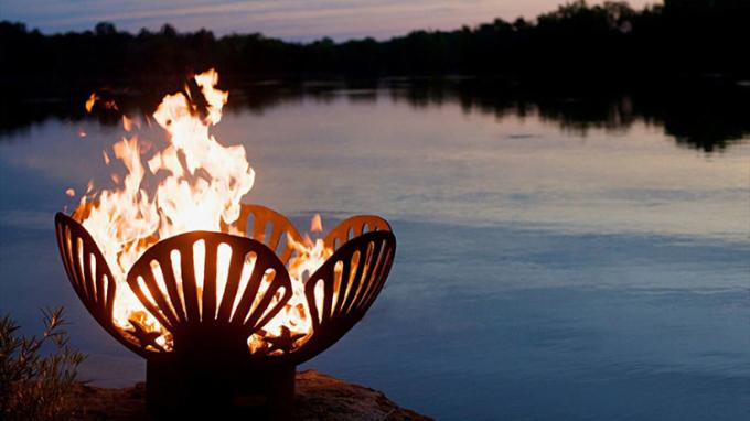 Dos poços de aço do fogo de Corten fogo de aço moderno exterior popular de venda quente Pit Bowl de Firepit