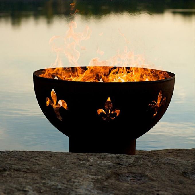 Bacia de fogo exterior de aço Rusty Fire Pit do jardim de Pit Patio Outdoor Fire Pit do fogo de Corten