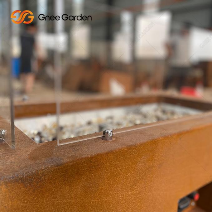 Aço de acampamento exterior Firepit de Pit Large Bonfire Wood Stove Corten do fogo