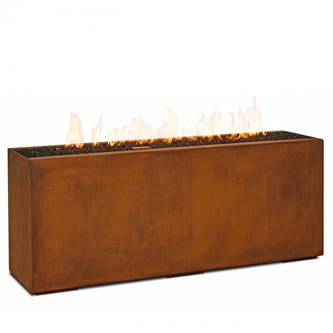 Fogo de aço Pit Outdoor Home Garden Decoration Rusty Corten Steel Fire Pit