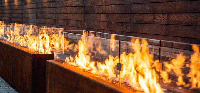 Aço de acampamento exterior Firepit de Pit Large Bonfire Wood Stove Corten do fogo