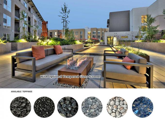 Cor exterior de aço de Pit Table With Natural Rusty do fogo de Pit Garden Decor Corten Steel do fogo