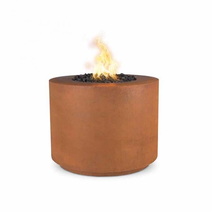 Fogo ardente de madeira de aço Pit For Garden And Backyard de Corten da decoração exterior