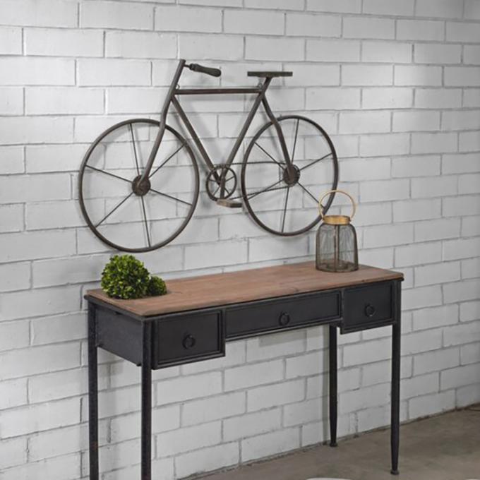 Metal de suspensão Art Bicycle Wall Decor Lightweight da casa nova da chegada e decoração elegante da casa