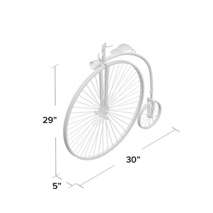 Decoração da casa da bicicleta do metal do pendente para passar o metal velho Art Decor For Wall Hanging da bicicleta