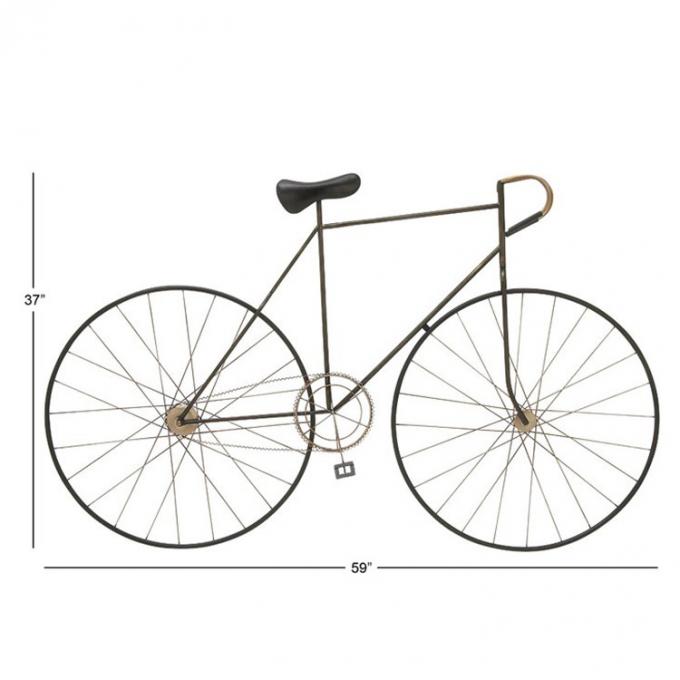 Arte criativa Handcrafted decoração da parede da bicicleta do metal da parede do ferro para a sala de visitas e a casa