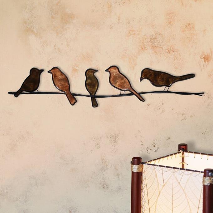 Parede personalizada fábrica Art Decor do metal do OEM Logo Wall Mount Modern Design